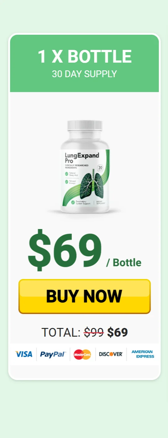 LungExpand Pro™ 1 bottle pricing